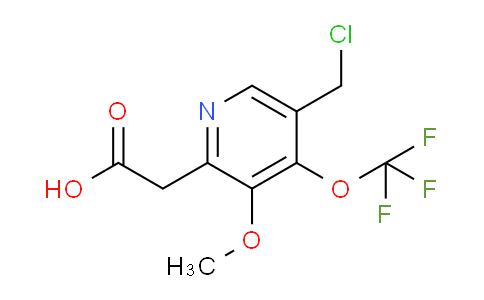 AM225291 | 1805993-08-1 | 5-(Chloromethyl)-3-methoxy-4-(trifluoromethoxy)pyridine-2-acetic acid