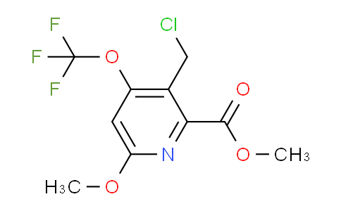 AM225296 | 1806187-61-0 | Methyl 3-(chloromethyl)-6-methoxy-4-(trifluoromethoxy)pyridine-2-carboxylate