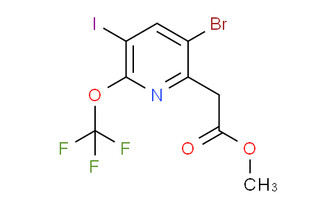 AM22530 | 1806084-83-2 | Methyl 3-bromo-5-iodo-6-(trifluoromethoxy)pyridine-2-acetate