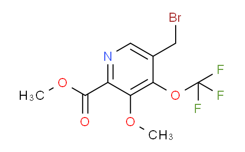 AM225300 | 1804635-74-2 | Methyl 5-(bromomethyl)-3-methoxy-4-(trifluoromethoxy)pyridine-2-carboxylate
