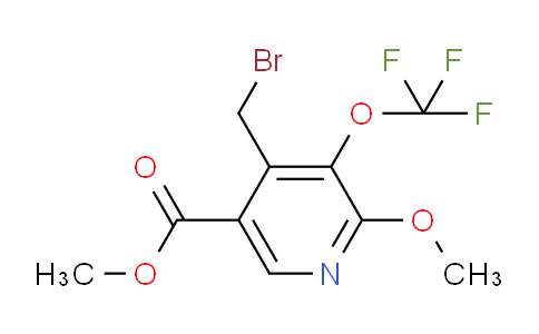 AM225301 | 1806747-27-2 | Methyl 4-(bromomethyl)-2-methoxy-3-(trifluoromethoxy)pyridine-5-carboxylate