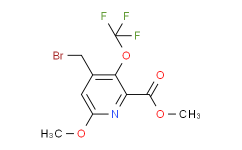 AM225302 | 1805068-67-0 | Methyl 4-(bromomethyl)-6-methoxy-3-(trifluoromethoxy)pyridine-2-carboxylate
