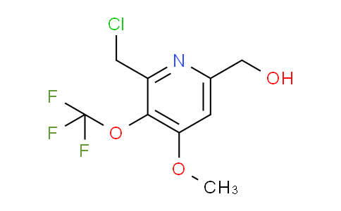 AM225304 | 1806759-94-3 | 2-(Chloromethyl)-4-methoxy-3-(trifluoromethoxy)pyridine-6-methanol