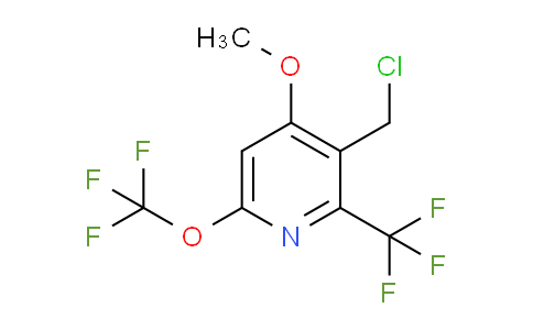 AM225308 | 1804753-40-9 | 3-(Chloromethyl)-4-methoxy-6-(trifluoromethoxy)-2-(trifluoromethyl)pyridine