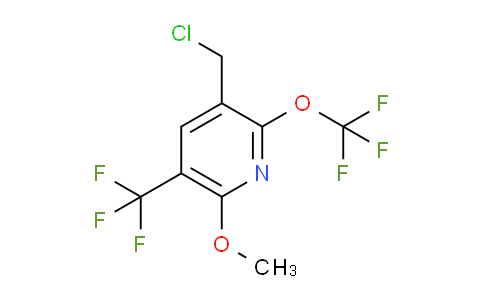 AM225310 | 1806184-92-8 | 3-(Chloromethyl)-6-methoxy-2-(trifluoromethoxy)-5-(trifluoromethyl)pyridine