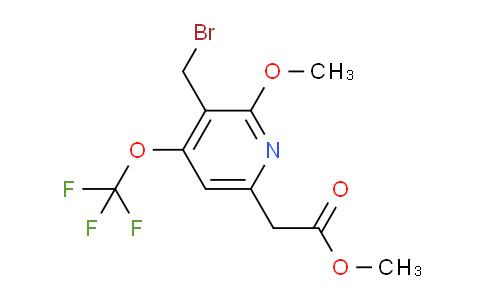 AM225314 | 1805918-30-2 | Methyl 3-(bromomethyl)-2-methoxy-4-(trifluoromethoxy)pyridine-6-acetate