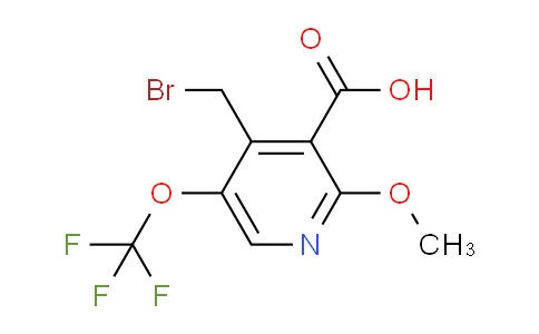 AM225323 | 1806757-69-6 | 4-(Bromomethyl)-2-methoxy-5-(trifluoromethoxy)pyridine-3-carboxylic acid