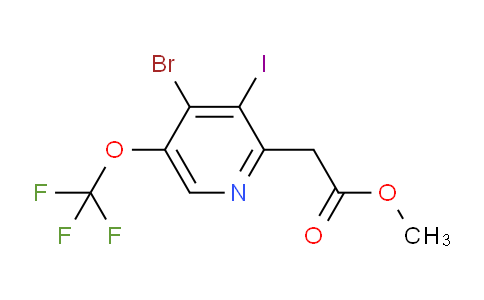 AM22533 | 1806129-24-7 | Methyl 4-bromo-3-iodo-5-(trifluoromethoxy)pyridine-2-acetate