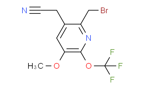 AM225331 | 1806151-62-1 | 2-(Bromomethyl)-5-methoxy-6-(trifluoromethoxy)pyridine-3-acetonitrile