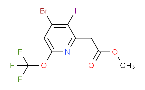 AM22534 | 1803675-89-9 | Methyl 4-bromo-3-iodo-6-(trifluoromethoxy)pyridine-2-acetate