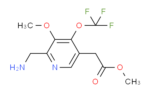 AM225344 | 1806746-03-1 | Methyl 2-(aminomethyl)-3-methoxy-4-(trifluoromethoxy)pyridine-5-acetate