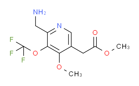 AM225345 | 1806764-01-1 | Methyl 2-(aminomethyl)-4-methoxy-3-(trifluoromethoxy)pyridine-5-acetate