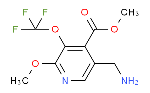 AM225346 | 1804746-04-0 | Methyl 5-(aminomethyl)-2-methoxy-3-(trifluoromethoxy)pyridine-4-carboxylate