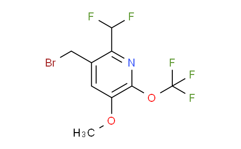 AM225363 | 1804747-39-4 | 3-(Bromomethyl)-2-(difluoromethyl)-5-methoxy-6-(trifluoromethoxy)pyridine