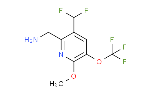 AM225365 | 1806067-79-7 | 2-(Aminomethyl)-3-(difluoromethyl)-6-methoxy-5-(trifluoromethoxy)pyridine