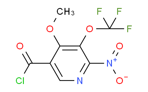 AM225370 | 1805135-66-3 | 4-Methoxy-2-nitro-3-(trifluoromethoxy)pyridine-5-carbonyl chloride