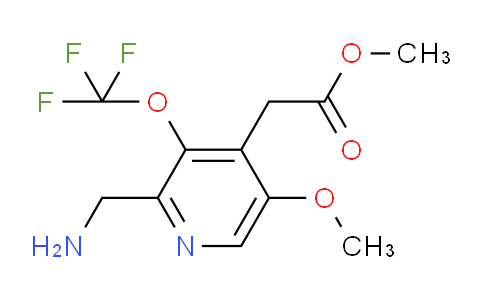 AM225375 | 1805135-91-4 | Methyl 2-(aminomethyl)-5-methoxy-3-(trifluoromethoxy)pyridine-4-acetate