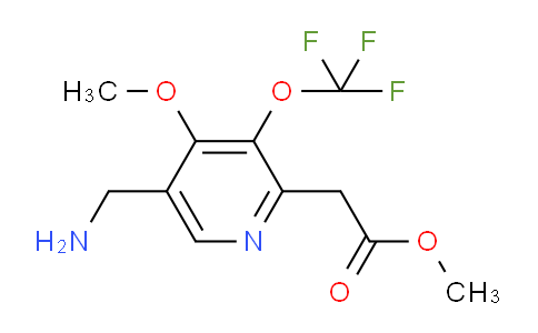 AM225376 | 1804356-03-3 | Methyl 5-(aminomethyl)-4-methoxy-3-(trifluoromethoxy)pyridine-2-acetate