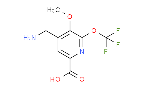 AM225380 | 1804466-62-3 | 4-(Aminomethyl)-3-methoxy-2-(trifluoromethoxy)pyridine-6-carboxylic acid