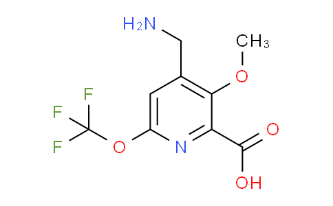 AM225381 | 1804627-74-4 | 4-(Aminomethyl)-3-methoxy-6-(trifluoromethoxy)pyridine-2-carboxylic acid