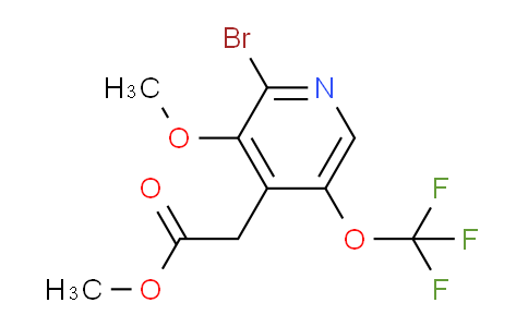 AM22539 | 1804578-41-3 | Methyl 2-bromo-3-methoxy-5-(trifluoromethoxy)pyridine-4-acetate