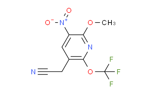 AM225396 | 1804356-47-5 | 2-Methoxy-3-nitro-6-(trifluoromethoxy)pyridine-5-acetonitrile