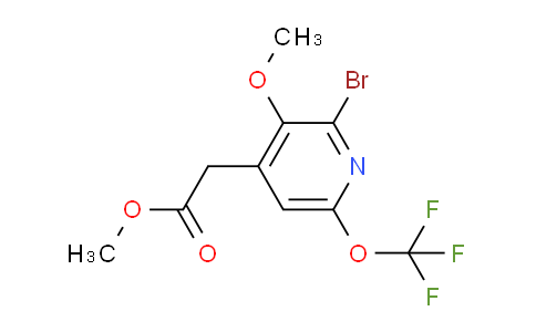 AM22540 | 1803625-73-1 | Methyl 2-bromo-3-methoxy-6-(trifluoromethoxy)pyridine-4-acetate