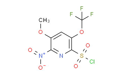 AM225411 | 1804352-07-5 | 3-Methoxy-2-nitro-5-(trifluoromethoxy)pyridine-6-sulfonyl chloride