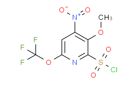 AM225412 | 1804794-35-1 | 3-Methoxy-4-nitro-6-(trifluoromethoxy)pyridine-2-sulfonyl chloride