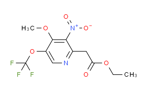 AM225419 | 1804929-55-2 | Ethyl 4-methoxy-3-nitro-5-(trifluoromethoxy)pyridine-2-acetate