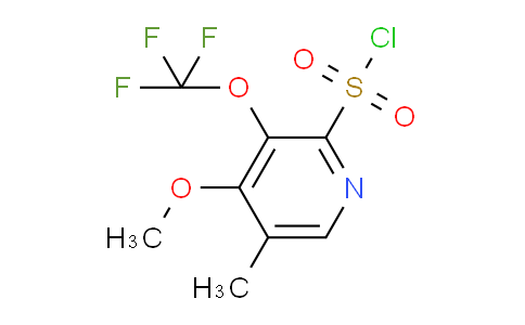 AM225425 | 1804802-27-4 | 4-Methoxy-5-methyl-3-(trifluoromethoxy)pyridine-2-sulfonyl chloride