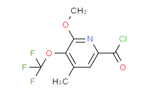 AM225430 | 1805107-73-6 | 2-Methoxy-4-methyl-3-(trifluoromethoxy)pyridine-6-carbonyl chloride