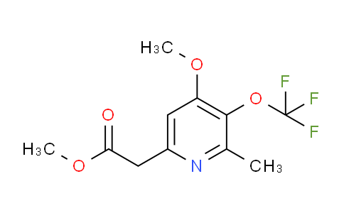 AM225433 | 1804002-06-9 | Methyl 4-methoxy-2-methyl-3-(trifluoromethoxy)pyridine-6-acetate