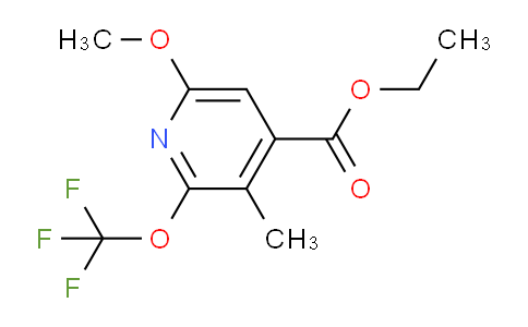 AM225434 | 1804009-70-8 | Ethyl 6-methoxy-3-methyl-2-(trifluoromethoxy)pyridine-4-carboxylate