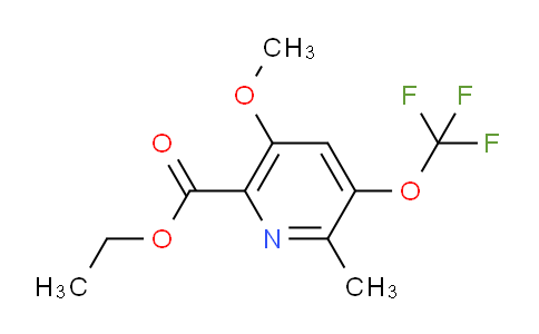 AM225436 | 1804643-71-7 | Ethyl 5-methoxy-2-methyl-3-(trifluoromethoxy)pyridine-6-carboxylate