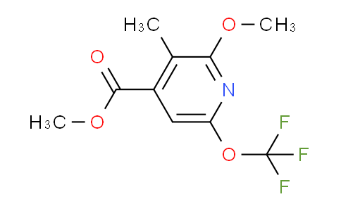 Methyl 2-methoxy-3-methyl-6-(trifluoromethoxy)pyridine-4-carboxylate