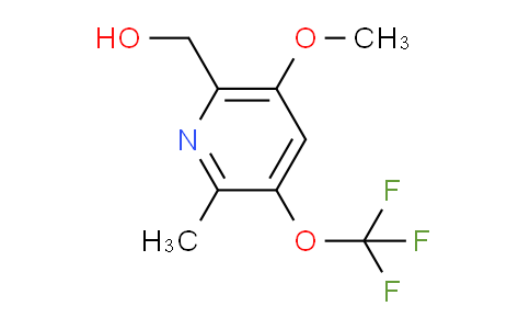 5-Methoxy-2-methyl-3-(trifluoromethoxy)pyridine-6-methanol