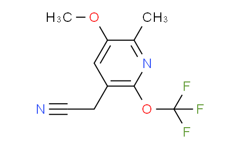 AM225452 | 1805098-46-7 | 3-Methoxy-2-methyl-6-(trifluoromethoxy)pyridine-5-acetonitrile