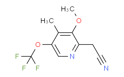 AM225453 | 1806150-23-1 | 3-Methoxy-4-methyl-5-(trifluoromethoxy)pyridine-2-acetonitrile