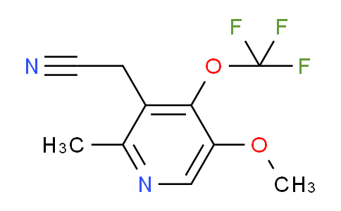 AM225455 | 1806233-16-8 | 5-Methoxy-2-methyl-4-(trifluoromethoxy)pyridine-3-acetonitrile
