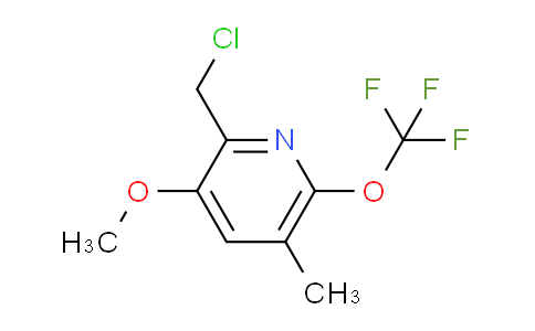 AM225470 | 1805119-44-1 | 2-(Chloromethyl)-3-methoxy-5-methyl-6-(trifluoromethoxy)pyridine