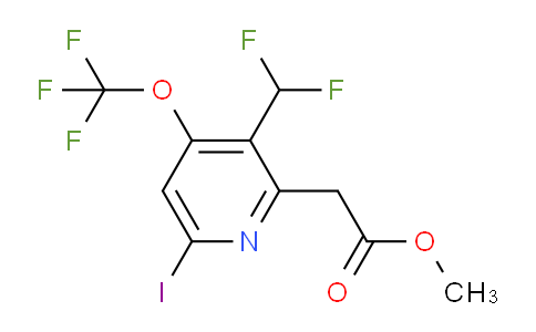 AM225474 | 1804440-99-0 | Methyl 3-(difluoromethyl)-6-iodo-4-(trifluoromethoxy)pyridine-2-acetate