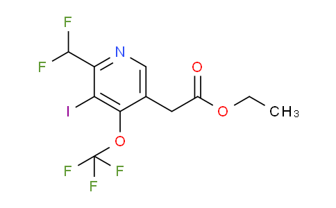 AM225475 | 1804745-26-3 | Ethyl 2-(difluoromethyl)-3-iodo-4-(trifluoromethoxy)pyridine-5-acetate