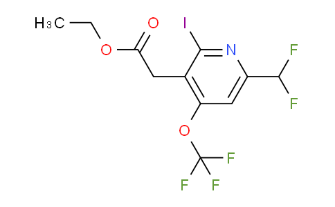 AM225476 | 1806173-64-7 | Ethyl 6-(difluoromethyl)-2-iodo-4-(trifluoromethoxy)pyridine-3-acetate