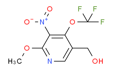 2-Methoxy-3-nitro-4-(trifluoromethoxy)pyridine-5-methanol