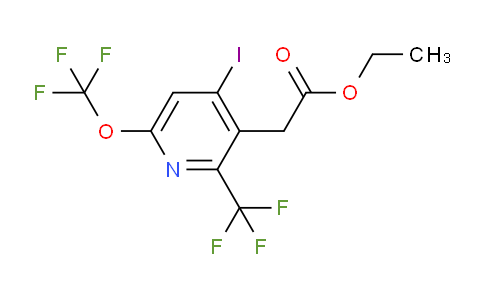 AM225496 | 1805110-65-9 | Ethyl 4-iodo-6-(trifluoromethoxy)-2-(trifluoromethyl)pyridine-3-acetate