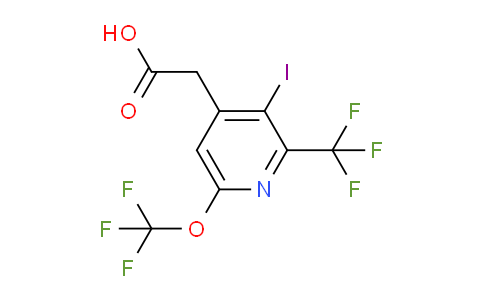 AM225501 | 1804803-57-3 | 3-Iodo-6-(trifluoromethoxy)-2-(trifluoromethyl)pyridine-4-acetic acid