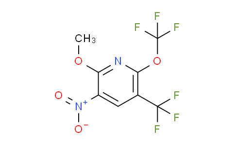 AM225512 | 1805127-01-8 | 2-Methoxy-3-nitro-6-(trifluoromethoxy)-5-(trifluoromethyl)pyridine
