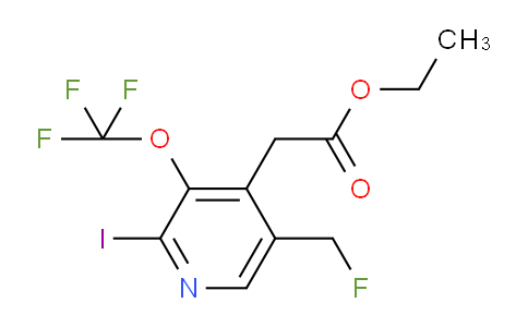 AM225517 | 1804434-67-0 | Ethyl 5-(fluoromethyl)-2-iodo-3-(trifluoromethoxy)pyridine-4-acetate
