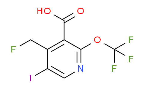 AM225527 | 1804357-43-4 | 4-(Fluoromethyl)-5-iodo-2-(trifluoromethoxy)pyridine-3-carboxylic acid